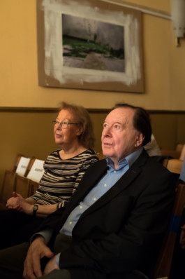 Monika Lichtenfeld und Gerhard Rühm 