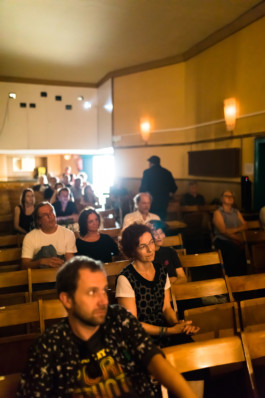 Publikum mit Thomas Antonic 