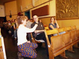 Ann Cotten, Wolfgang Oertl, Stefanie Brottrager und Margot Bär 