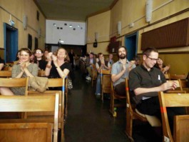 Katharina Copony, Emily Artmann, Rosa Pock und Wolfgang Oertl 