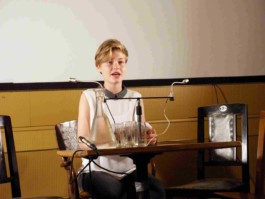 Lesung von Schülerinnen und Schülern, die Graphische, Bernhard Bär und Stani Bär 