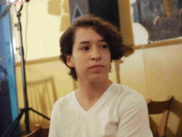 Lesung von Schülerinnen und Schülern, die Graphische, Bernhard Bär und Stani Bär 