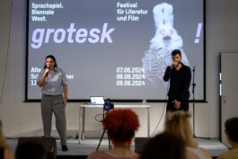 Sprachspiel. Biennale West.